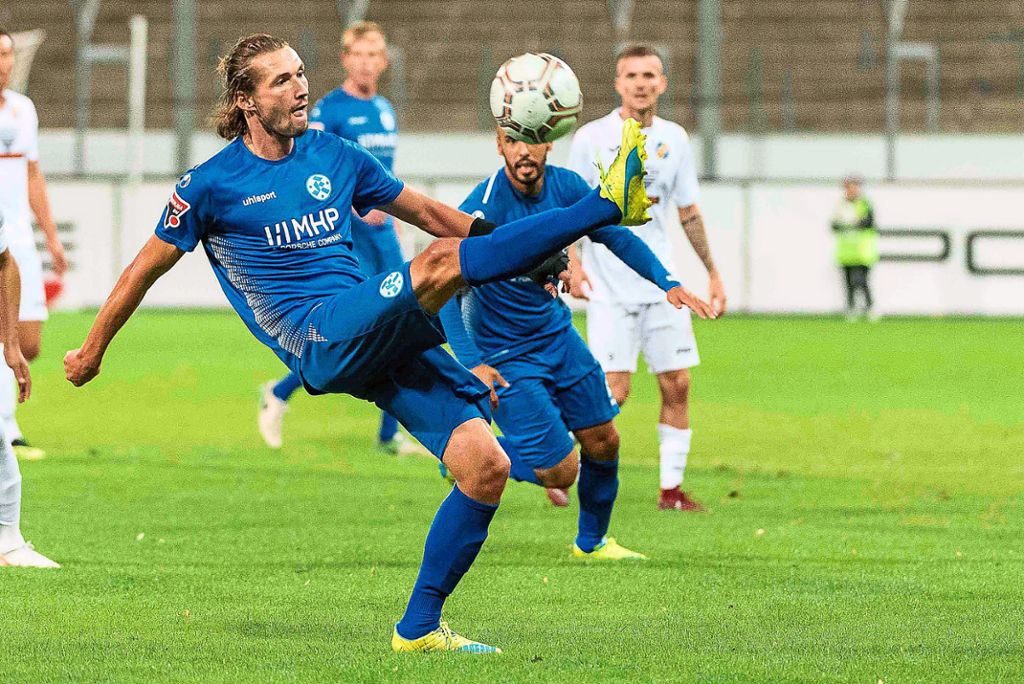 Kann einfach mit dem Ball umgehen: Kickers-Stürmer Mijo Tunjic. Foto: Eibner