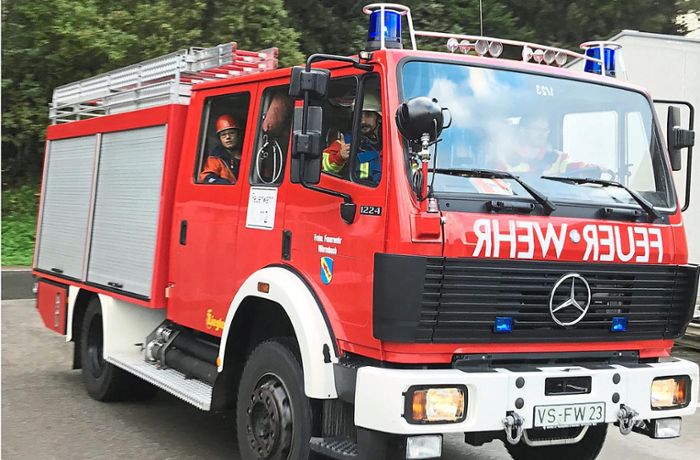 Feuerwehr Vöhrenbach: Löschangriff auch während der Fahrt möglich