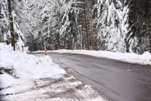 Die Steige musste von Sonntag bis Montag wieder wegen möglicher Gefahren durch Schneebruch gesperrt werden. Symbolfoto: Wegner Foto: Schwarzwälder Bote