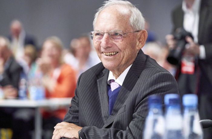 Festakt in Offenburg: Wolfgang Schäuble feiert 80. Geburtstag