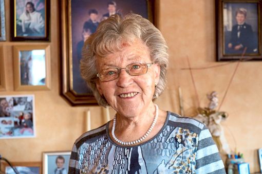 Helga Eugenie Maier feiert am Donnerstag ihren 80. Geburtstag. Foto: Kommert Foto: Schwarzwälder Bote
