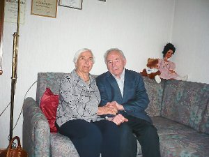 Seit 60 Jahren verheiratet: Helene und Willi Waidele feiern am heutigen Samstag ihre diamantene Hochzeit. Foto: Bächle Foto: Schwarzwälder-Bote