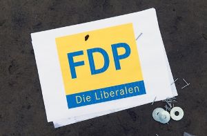 Das FDP-Logo soll neu gestaltet werden. Foto: dpa