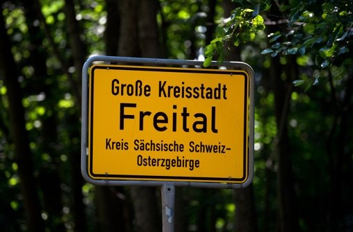 In Freital in Sachsen soll ein Anschlag auf einen Linken-Politiker versucht worden sein.  Foto: dpa-Zentralbild