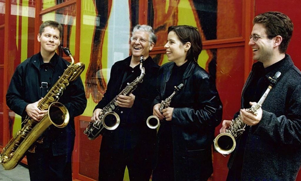 Spielt in St. Georgen: das Raschèr Saxophone Quartet. Foto: Stadt Foto: Schwarzwälder-Bote