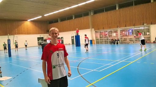 Voller Stolz: Mit einer zweiten Volleyball-Karriere hat Bastian Ruf während seines Belgien-Aufenthaltes nicht gerechnet. Foto: Schwarzwälder Bote