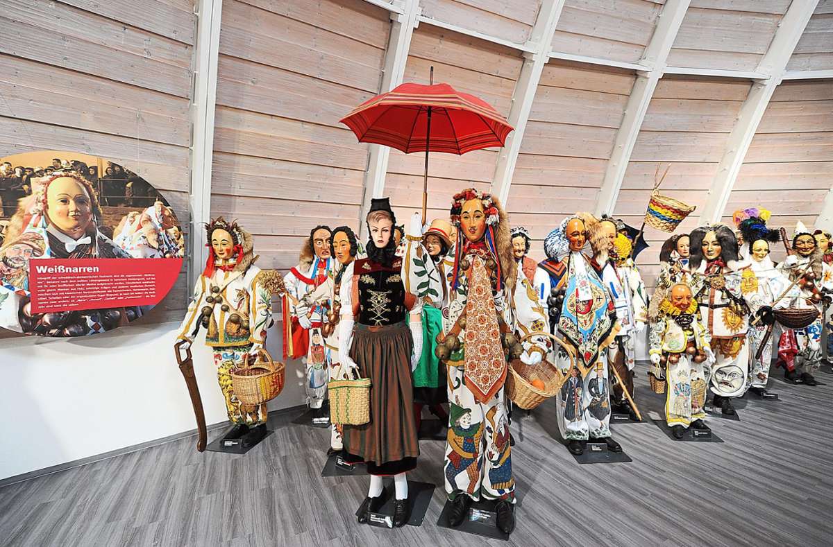 Die Weißnarren sind ein Teil der Fastnachtslandschaft Baar. 2023 feiert das Fastnachtsmuseum Narrenschopf sein 50-jähriges Bestehen. Die ersten Programmpunkte stehen fest.