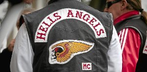 Auch Mitglieder der Rockervereinigung Hells Angels waren in Rottweil.   Foto: Studnar Foto: Schwarzwälder-Bote