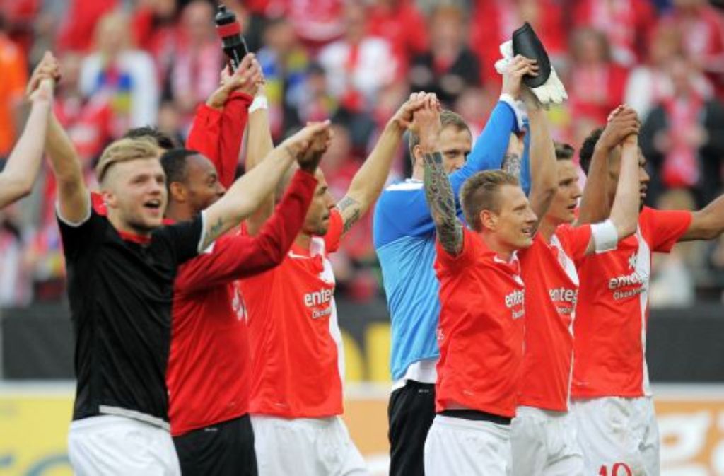 Mainz hat seine Chancen auf die Europa-League-Teilnahme enorm gesteigert. Foto: dpa
