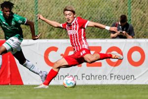 Neuzugang Ritsu Doan setzte im Testspiel gegen den FC St. Gallen gleich ein Ausrufezeichen.  Foto: Eibne/Hubbs