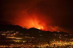 Waldbrände auf Teneriffa. Foto: dpa/Arturo Rodriguez