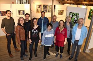 Elf Künstler zeigen jetzt ihre Werke. Foto: Pressebüro Bächle