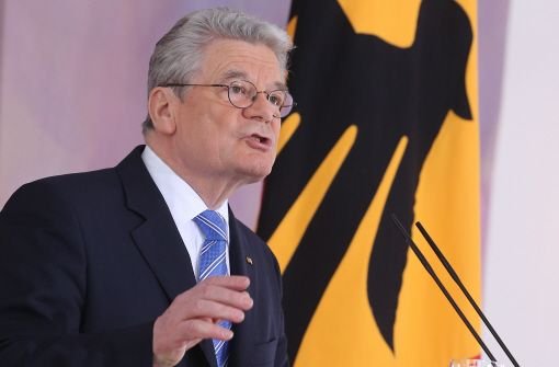 Diese Grundsatzrede war mit Spannung erwartet worden: Bundespräsident Joachim Gauck hat mehr Einsatz der Bürger für Europa gefordert. Foto: dpa