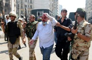 Die Proteste in Ägypten nehmen kein Ende. Foto: dpa