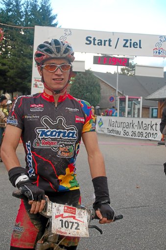 Den dritten Platz holte sich Markus Ziegler vom SC Hausach. Foto: Junkel Foto: Schwarzwälder-Bote