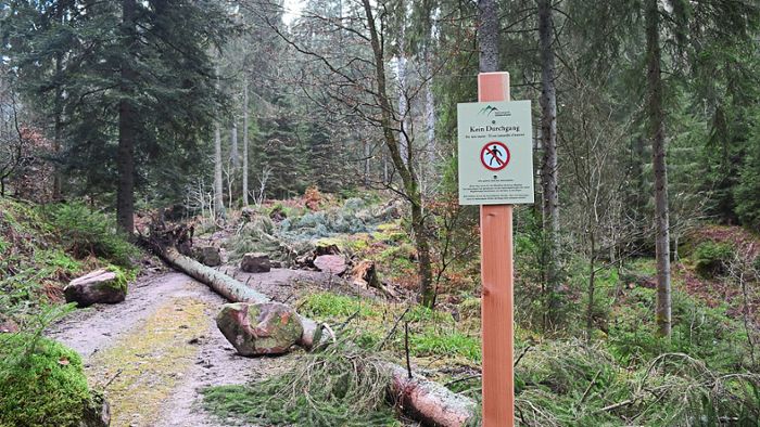 Buhlbachsee: Umrunden verboten