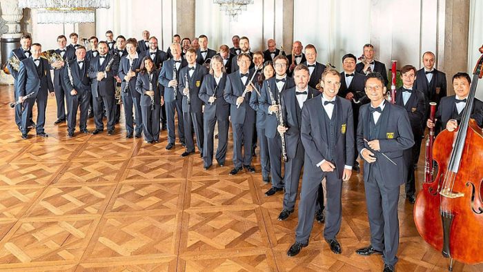 Landespolizeiorchester eröffnet Jubiläumsjahr