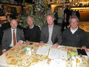 Um das Thema Nationalpark ging es bei einer Diskussionsveranstaltung des FDP-Kreisverbands Freudenstadt mit (von links) Michael Theurer, Wolfgang Tzschupke, Timm Kern und Thomas Waldenspuhl.  Foto: Blaich