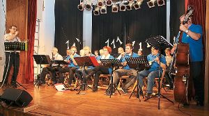 Die Ukulele Harmonists begeisterten mit ihren 20 Musikern auf der Bühne das Publikum. Fotos: Wagner Foto: Schwarzwälder-Bote