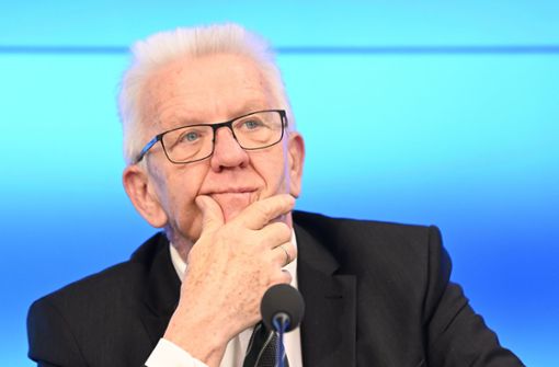 Ministerpräsident Winfried Kretschmann: „Das geht einfach nicht.“ Foto: dpa/Bernd Weißbrod