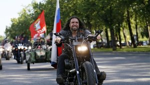 Russische Biker erreichen Deutschland