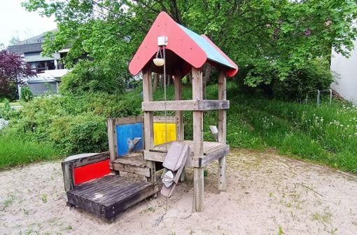 Der Spielplatz im Mohnweg in Lautlingen bietet nur für wenige Kinder Platz zum Toben. Foto: Horst Schweizer