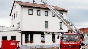 Zollernalb-Feuerwehren helfen in Reutlingen
