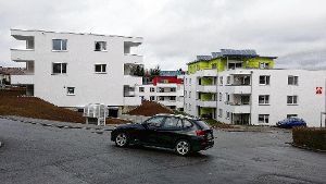 Die ersten Häuser Am Altweg/Falkenweg wurden im Sommer fertig, umgehend waren alle Wohnungen belegt. Foto: Vollmer