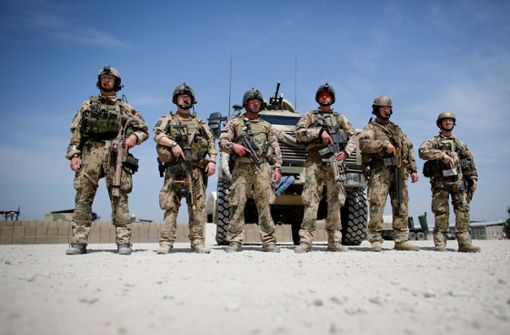 Soldaten der Bundeswehr im Auslandseinsatz – für viele Linke ein Zankapfel. Foto: dpa/Kay Nietfeld