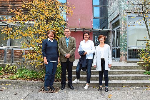 Jutta Palzhoff, Walter Kinkelin, Valeria Stetter und Petra Wahl bilden den Vorstand des Fördervereins, Foto: Peters Foto: Schwarzwälder-Bote