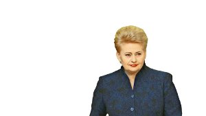 Die Uniform der Dalia Grybauskaite