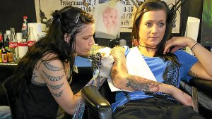 Tattoo-Convention zeigt Farbe