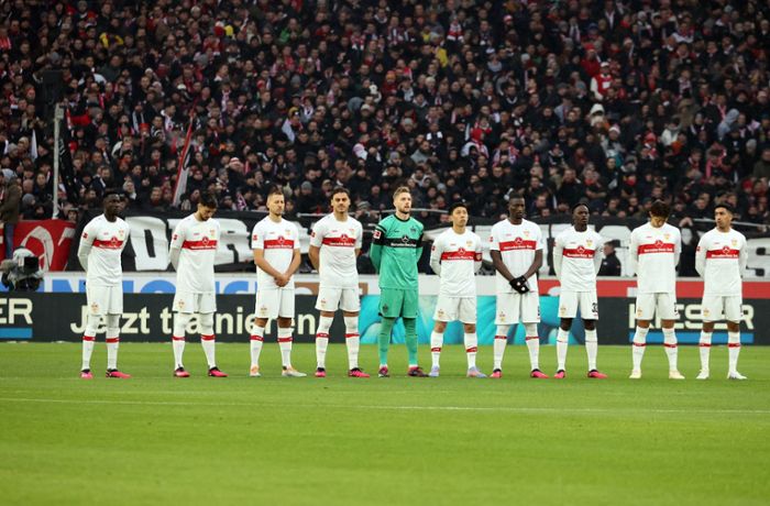VfB Stuttgart News: Schweigeminute vor dem Hinspiel der Relegation