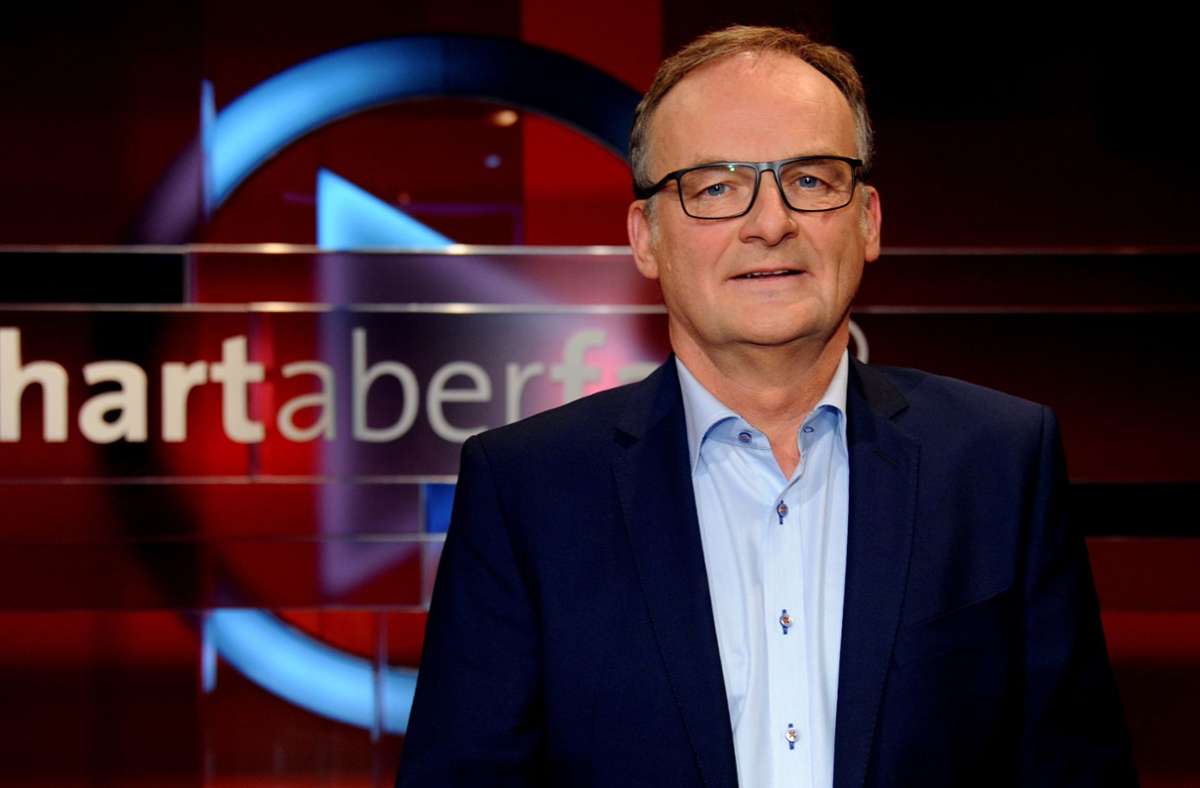 Frank Plasberg die Sendung „hart aber fair“ bald nicht mehr moderieren. Foto: dpa/Horst Galuschka