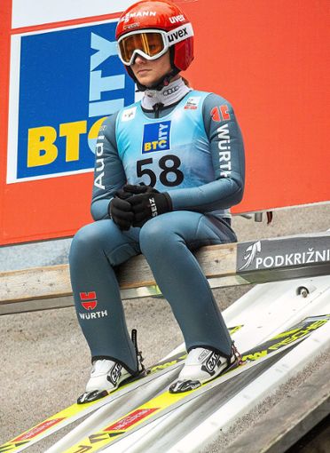 Skispringerin Katharina Althaus ist ein heißer Tipp für mindestens eine Medaille. Foto: Eibner