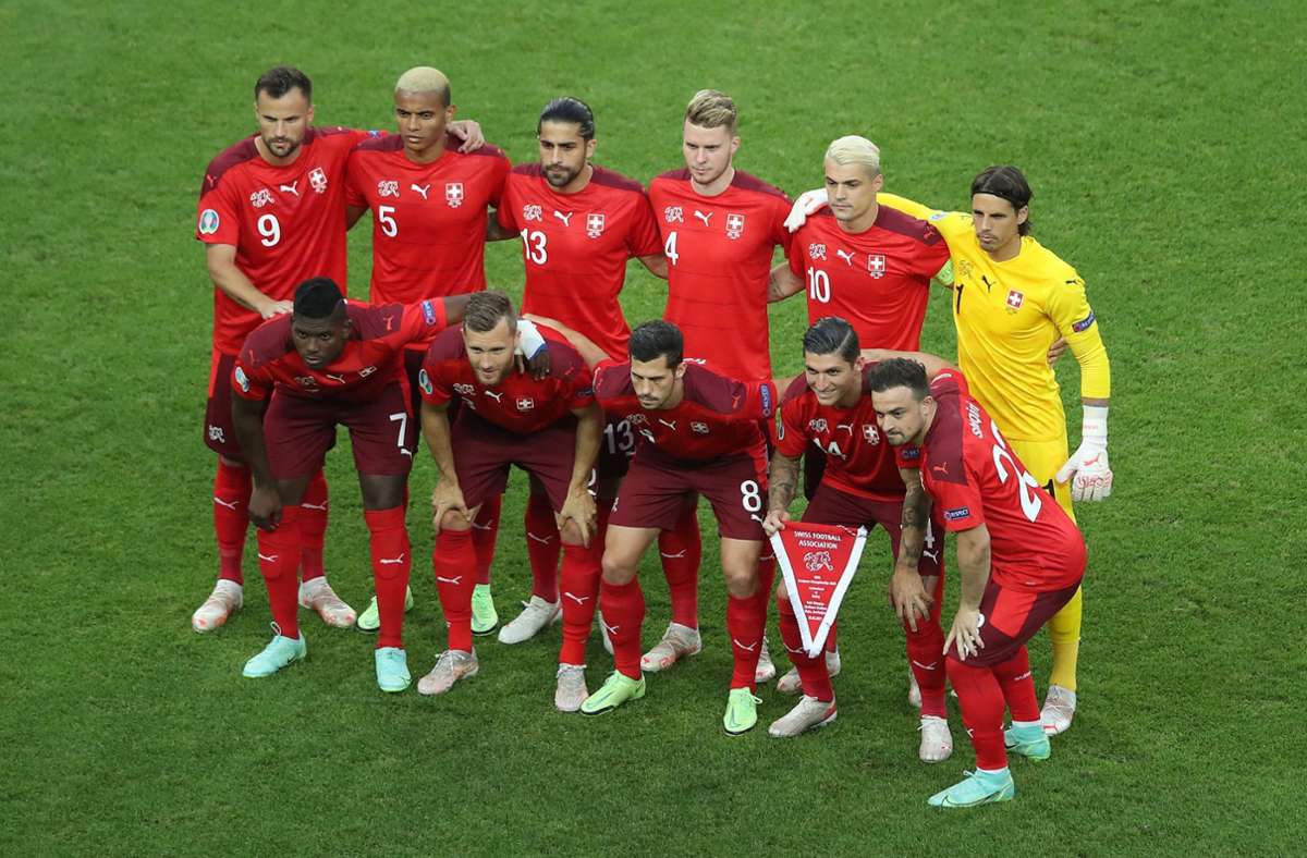 In Baku bekam es die Schweiz in ihrem dritten EM-Spiel...