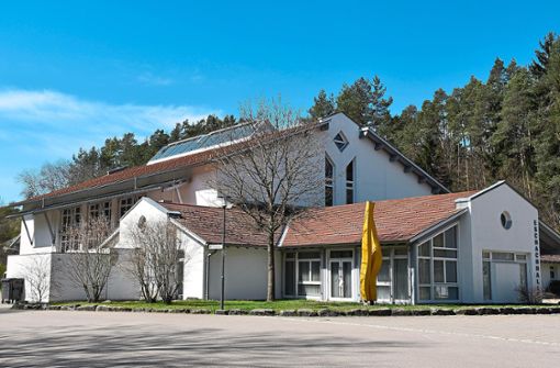 Auch nach 25 Jahren stellt die Eschachhalle in Niedereschach ein beeindruckendes Gebäude dar. Foto: Bantle