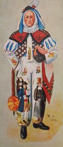 Der  Hansel in den Dreißigerjahren, gemalt von Paul Goetze. Foto: Stadtarchiv Foto: Schwarzwälder Bote