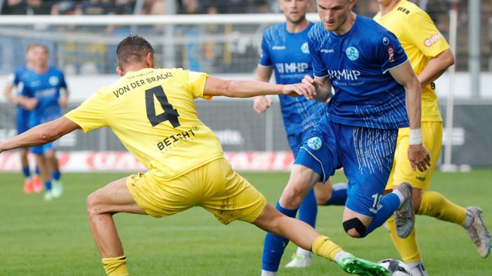 Stuttgarter Kickers können Siegesserie in Kassel nicht fortsetzen
