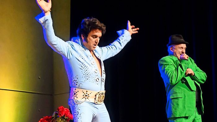 Elvis und  Hämmerle begeistern das Publikum