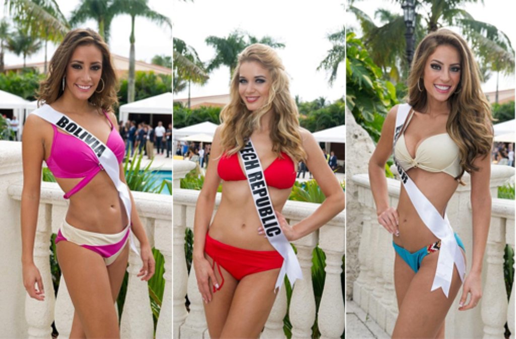 So schön sind sie. 88 Frauen kämpfen um den Titel der Miss Universe 2014 Foto: dpa