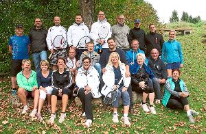 Die erfolgreichen Teilnehmer des Gäu-Oldie-Turniers schätzen die Atmosphäre der Veranstaltung des TC Weitingen. Foto: privat Foto: Schwarzwälder-Bote