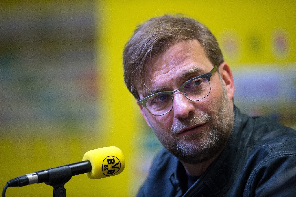 Der BVB-Coach Jürgen Klopp verkündete seinen Abschied von Borussia Dortmund zum Saisonende. Foto: Gambarini