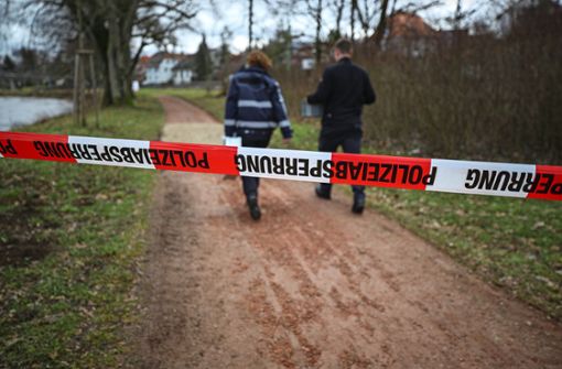 Der Fundort der Leiche in Donaueschingen ist von der Polizei abgesperrt worden. Foto: Marc Eich