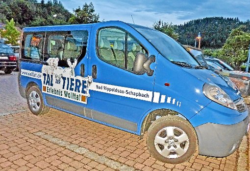 Auch eine Werbung für den Tourismus im Wolftal: Das neue Fahrzeug dient vor allem für Messebesuche. Foto: Haas