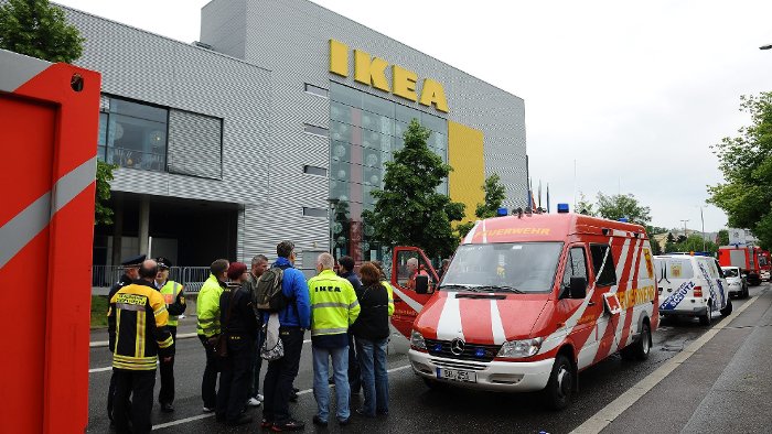 Ikea-Möbelhaus nach Gasalarm wieder geöffnet