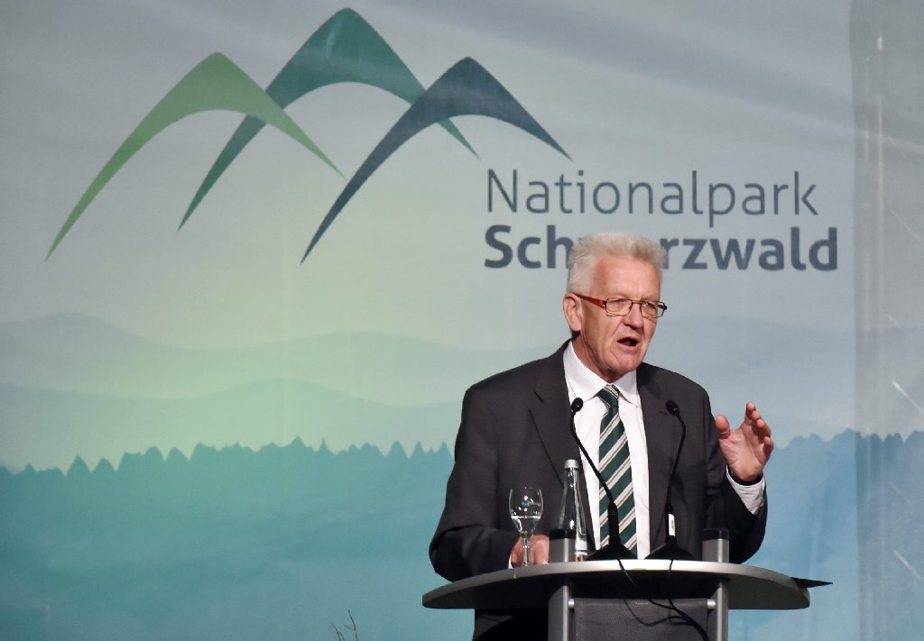 Ministerpräsident Winfried Kretschmann wurde am Samstag bei der Eröffnung des Nationalsparks Schwarzwald ausgepfiffen. Foto: dpa
