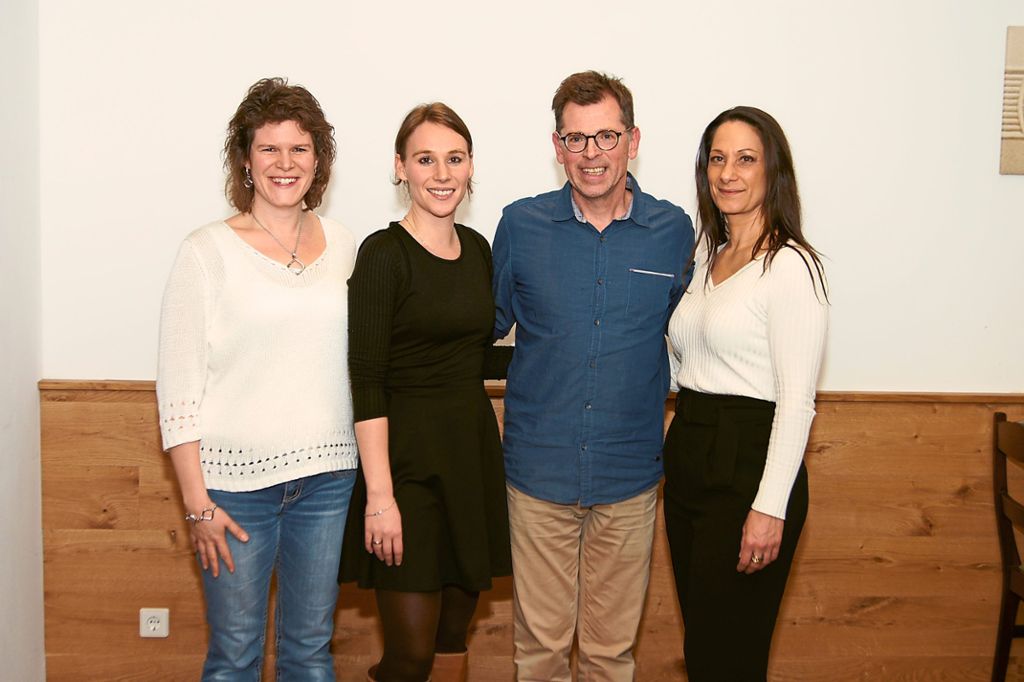 Nicole Ott, Sarah Broß, Wolfgang Keck  und Patrizia Schwarz (von links) sind an der Vereinsspitze tätig.  Foto: TFA Foto: Schwarzwälder Bote
