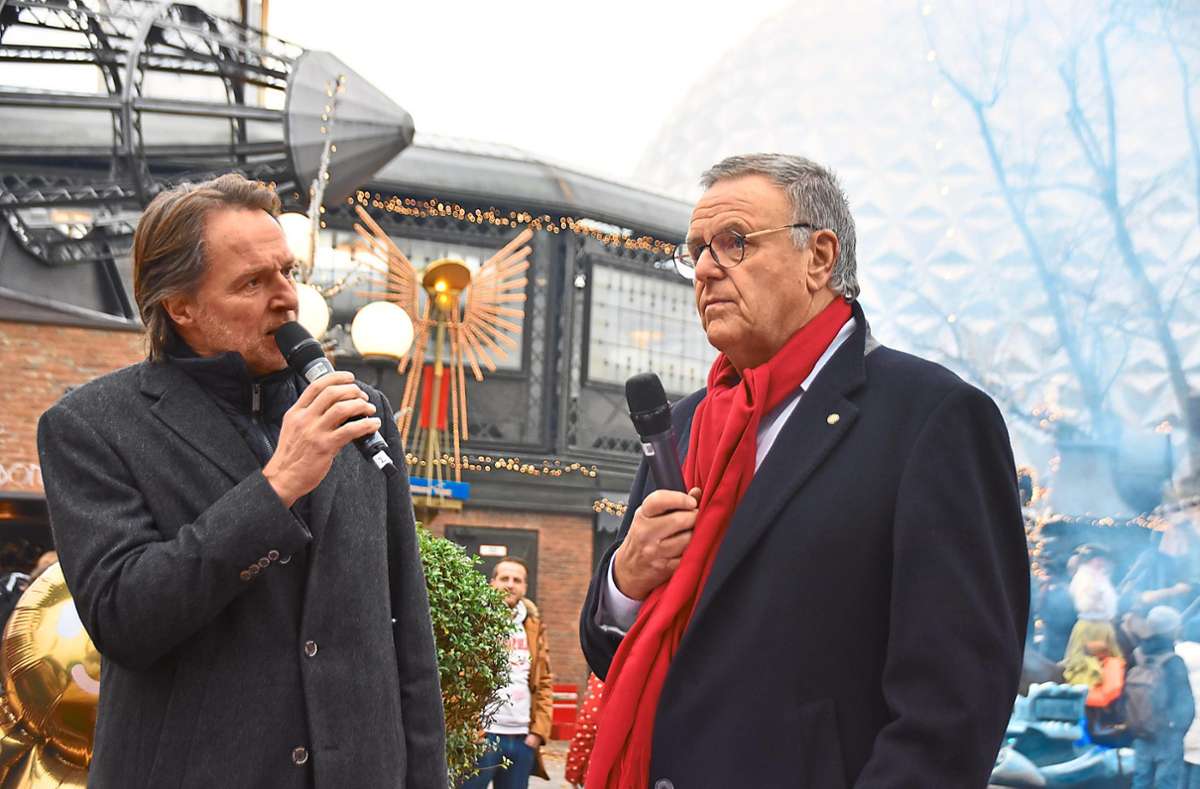 Zum Start der Wintersaison: Europa-Park-Chef Roland Mack macht den Menschen Mut