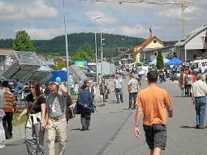 Am 8. Mai  wird es im Simmozheimer Gewerbegebiet wieder eine  Messe geben. Foto: Archiv Foto: Schwarzwälder-Bote